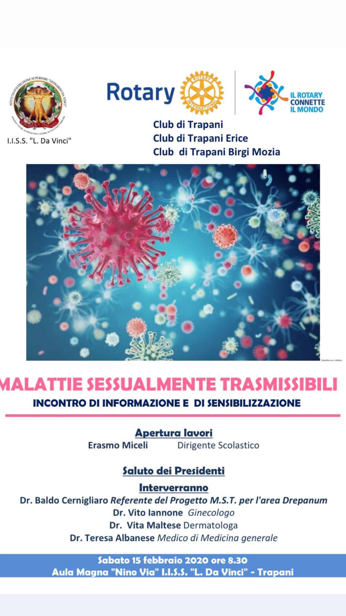 Incontro di informazione e di sensibilizzazione – “Malattie Sessualmente Trasmissibili”