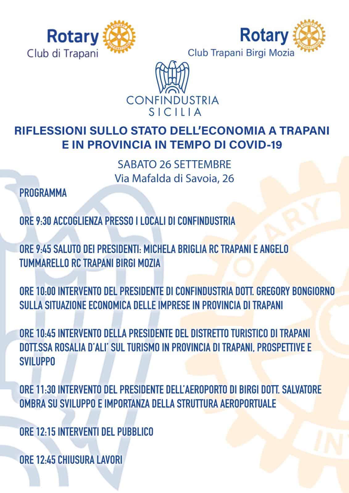 Riflessioni sullo stato dell’economia a Trapani e in Provincia in tempo di Covid-19