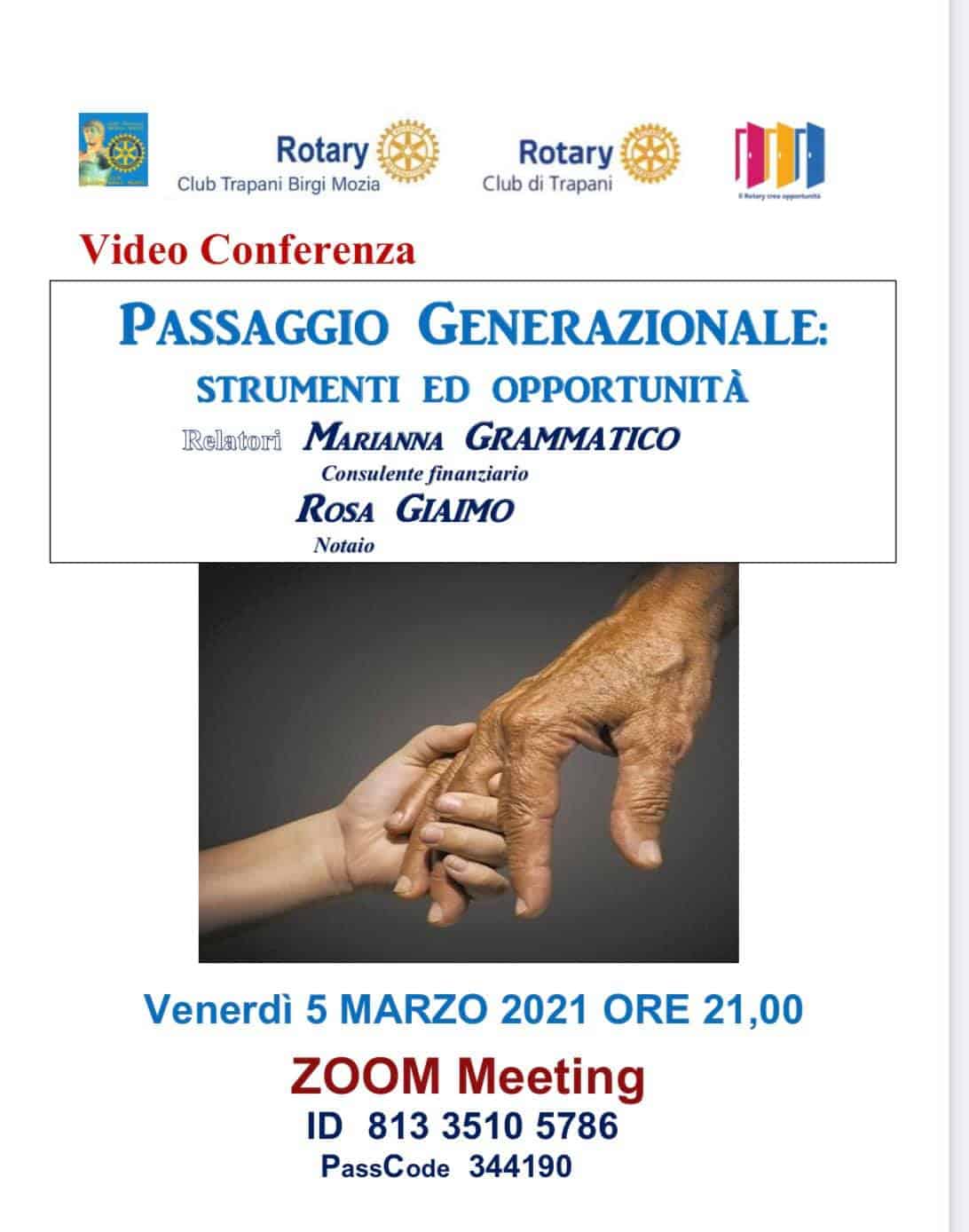 Video Conferenza “Passaggio Generazionale”